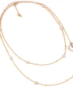 Collane Tavanti Jewels | Collana 90 Cm Giove Madreperla E Diamanti