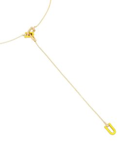 Collane Tavanti Jewels | Collana Lunga Legami Smalto Giallo