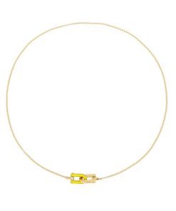 Collane Tavanti Jewels | Collana Lunga Legami Smalto Giallo