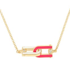 Collane Tavanti Jewels | Collana Legami Smalto Rosa/Bianco