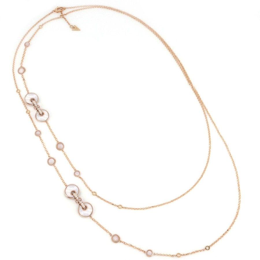 Collane Tavanti Jewels | Collana 120 Cm Giove Madreperla E Diamanti