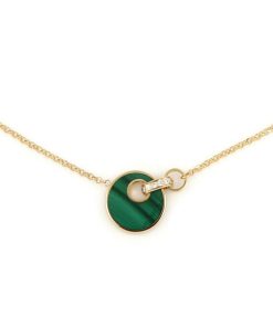 Collane Tavanti Jewels | Collana Giove Malachite E Diamanti