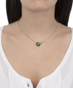 Collane Tavanti Jewels | Collana Giove Malachite E Diamanti