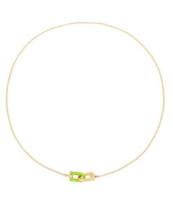 Collane Tavanti Jewels | Collana Lunga Legami Smalto Verde/Lilla