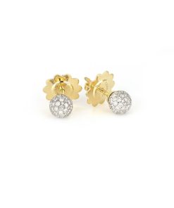 Orecchini Tavanti Jewels | Orecchini Universo Punto Luce In Oro Giallo E Diamanti