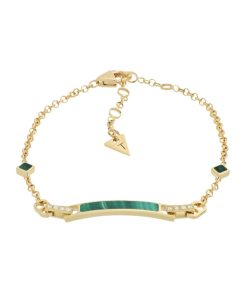 Bracciali Tavanti | Bracciale Unica Malachite E Diamanti