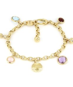 Bracciali Tavanti Jewels | Bracciale Luna Grande Catena E Pietre