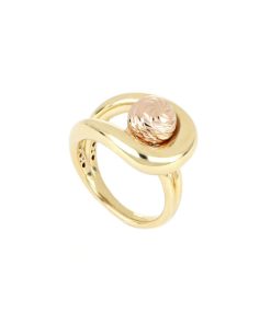 Anelli Tavanti Jewels | Anello Venere Grande Oro Giallo/Rosa